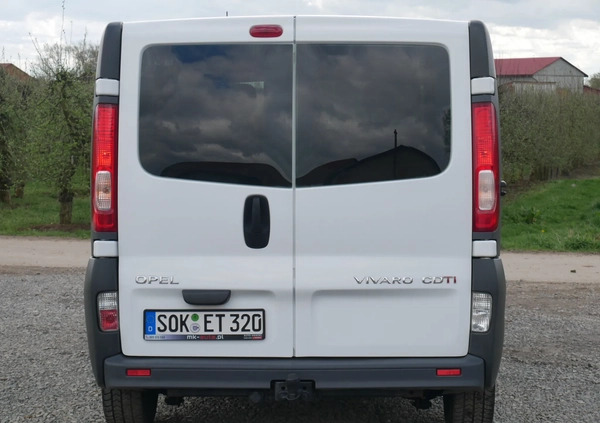 Opel Vivaro cena 62900 przebieg: 164976, rok produkcji 2012 z Chorzele małe 781